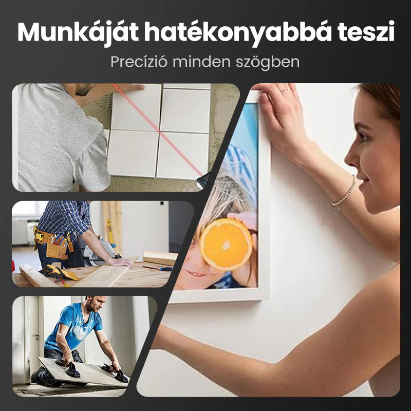 đ NĂ©gyoldalas mĂĄgneses digitĂĄlis szögmĂ©rĆ lĂ©zerrel đ·đ