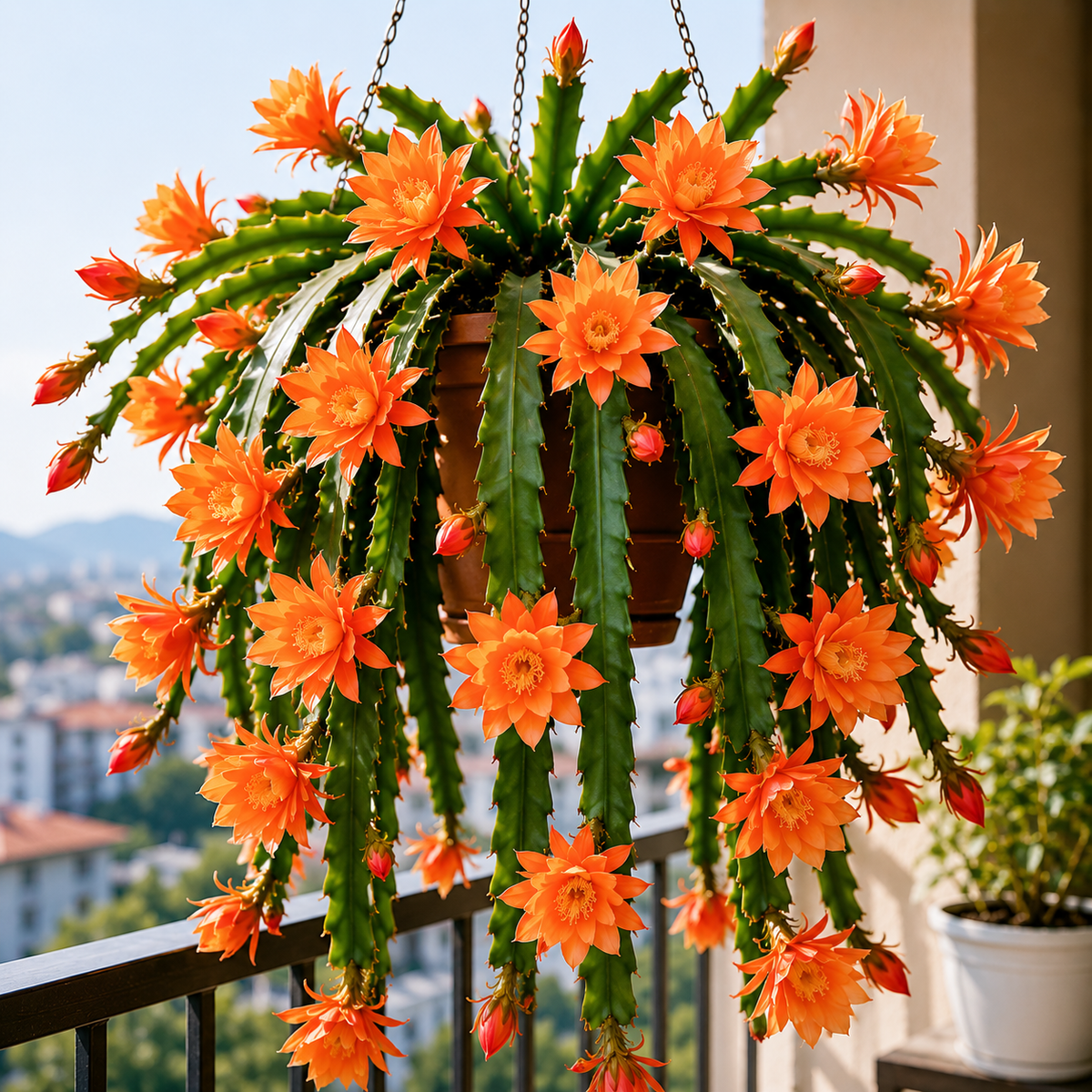 đ« Ritka Epiphyllum orchideakaktusz đž A ritka virĂĄg, amelyet mindenki megcsodĂĄl