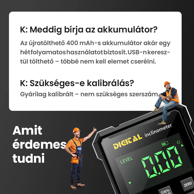 đ NĂ©gyoldalas mĂĄgneses digitĂĄlis szögmĂ©rĆ lĂ©zerrel đ·đ