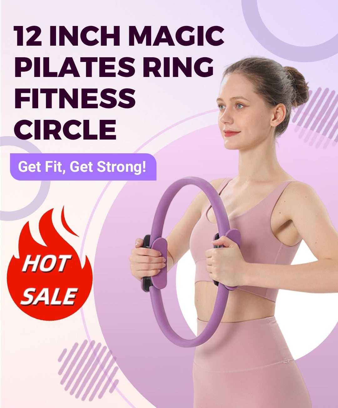 Pilates kerék fitneszfelszerelés
