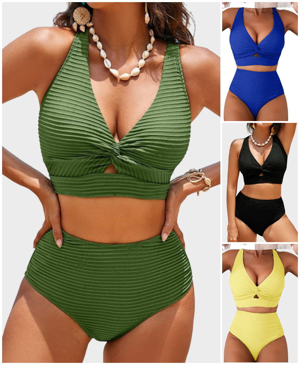 👙Magas derekú bikini szett