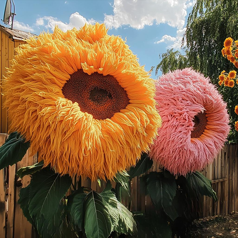 🌻 Imádnivaló óriás plüssmackó napraforgó 🔆