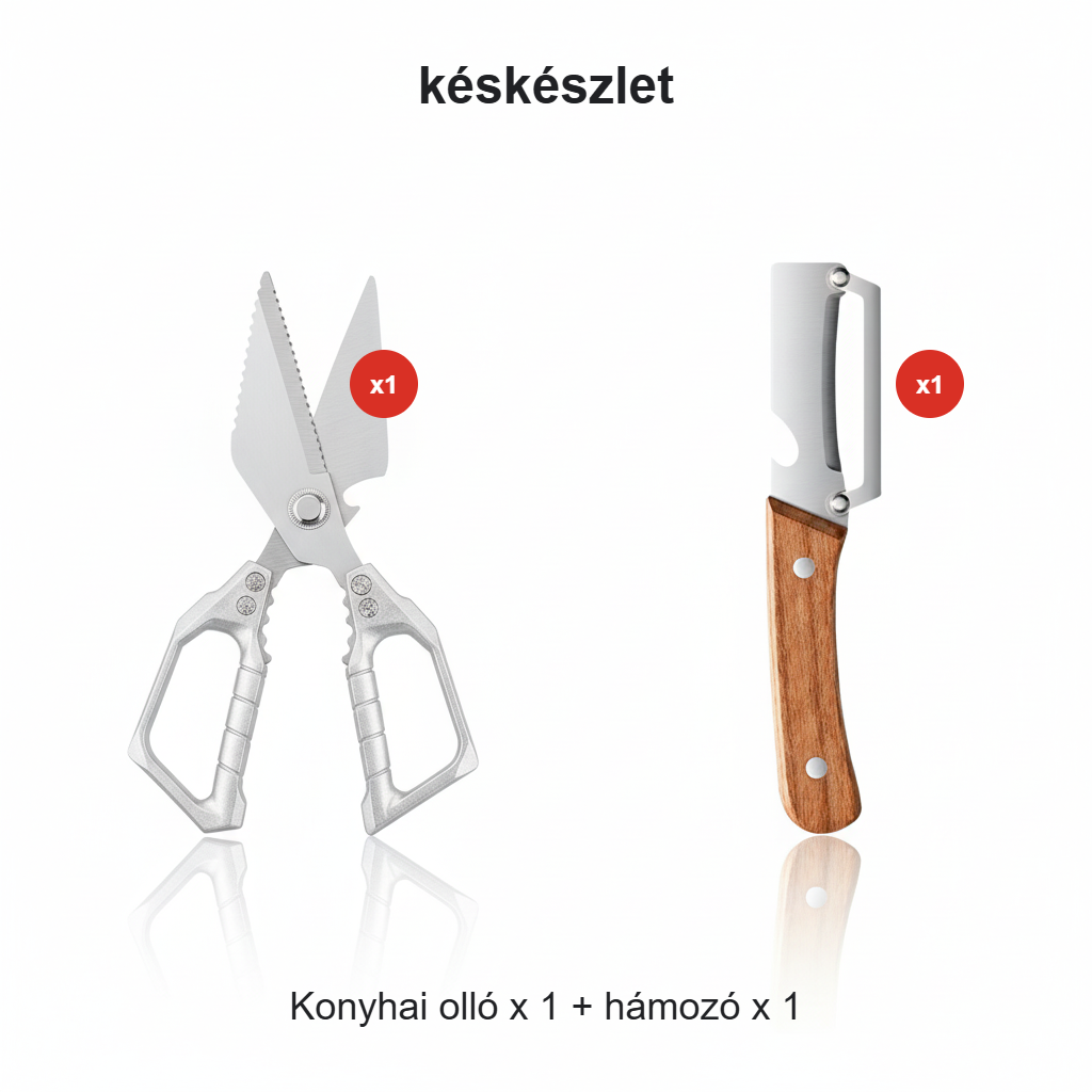 🔥🍖 Multifunkcionális, nagy teljesítményű konyhai olló ✂️👨🍳