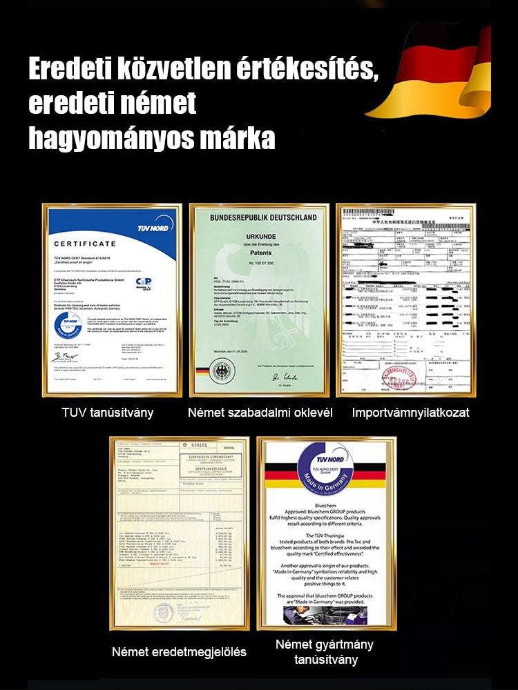 Teljesen új frissítés! Háromkomponensű lerakódástisztító és karbantartó kettő az egyben.