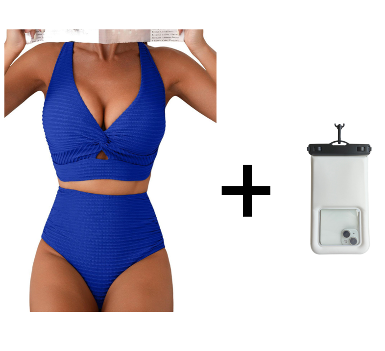 👙Magas derekú bikini szett