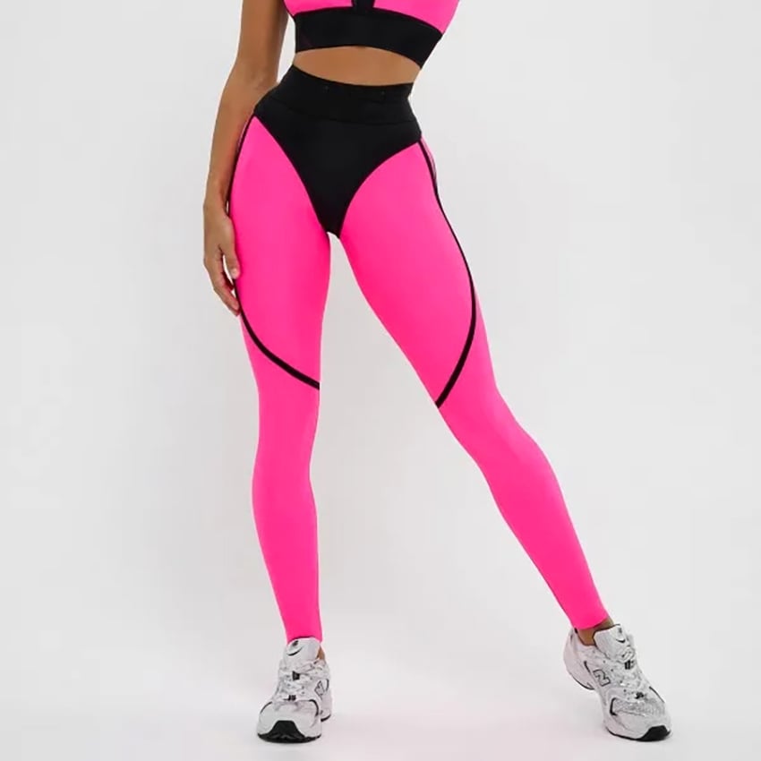 Majacy Patchwork Hip Gyorsan Száradó Leggings