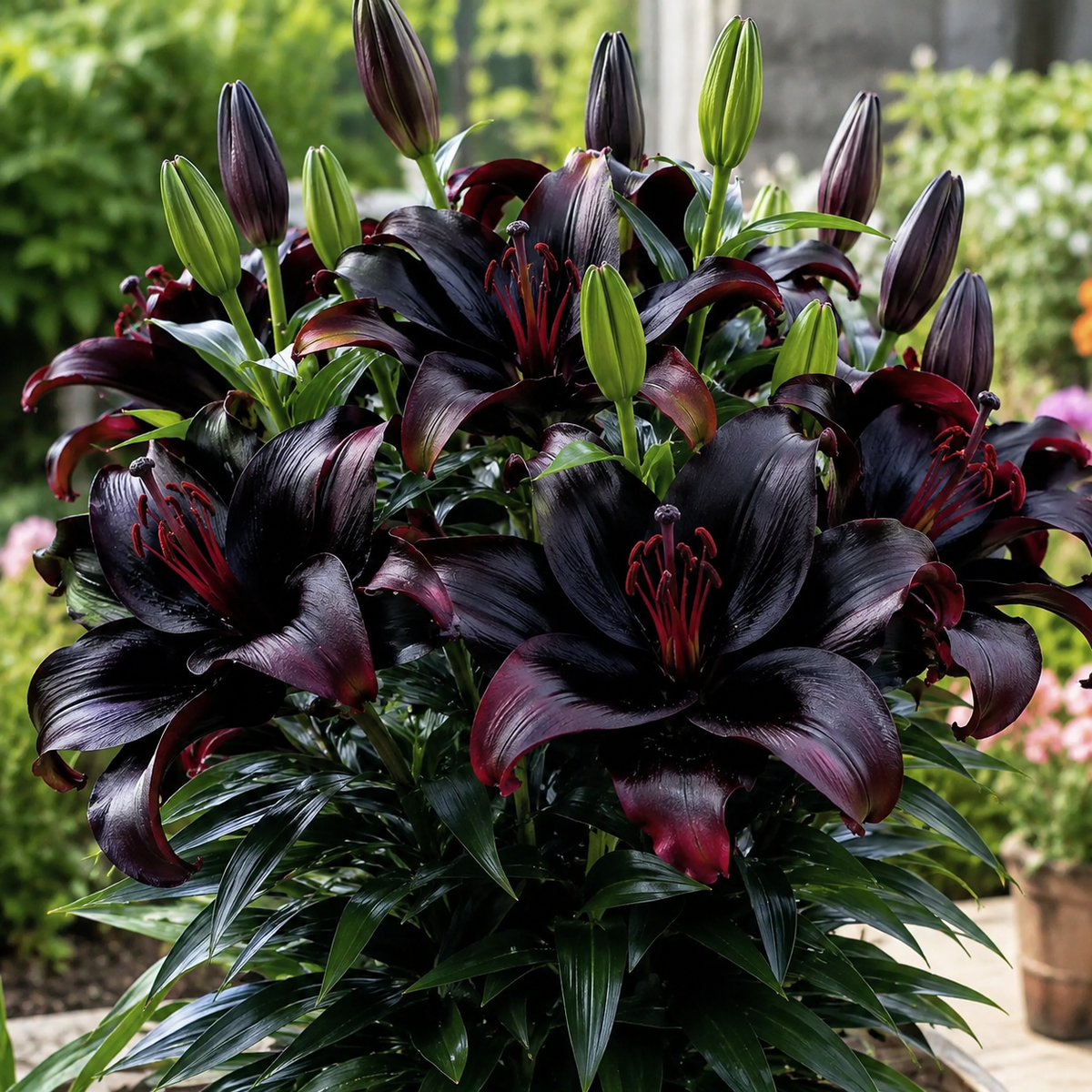 Black Magic LilyđșIllatliliom hagymĂĄk â Friss Ă©s Ă©des