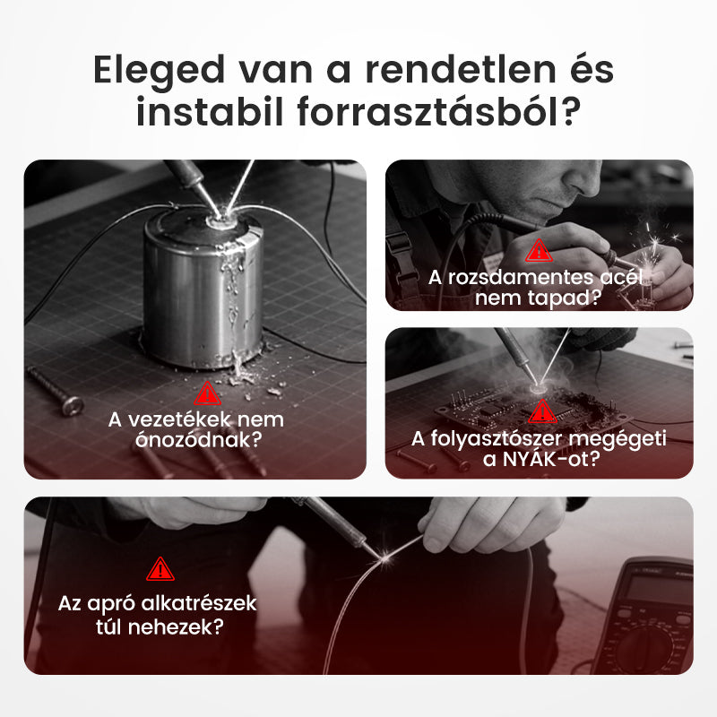 Kiváló minőségű forrasztópaszta - segíti a forrasztást
