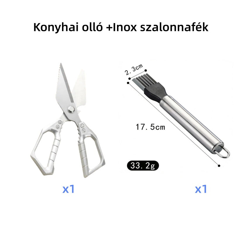 🔥🍖 Multifunkcionális, nagy teljesítményű konyhai olló ✂️👨🍳