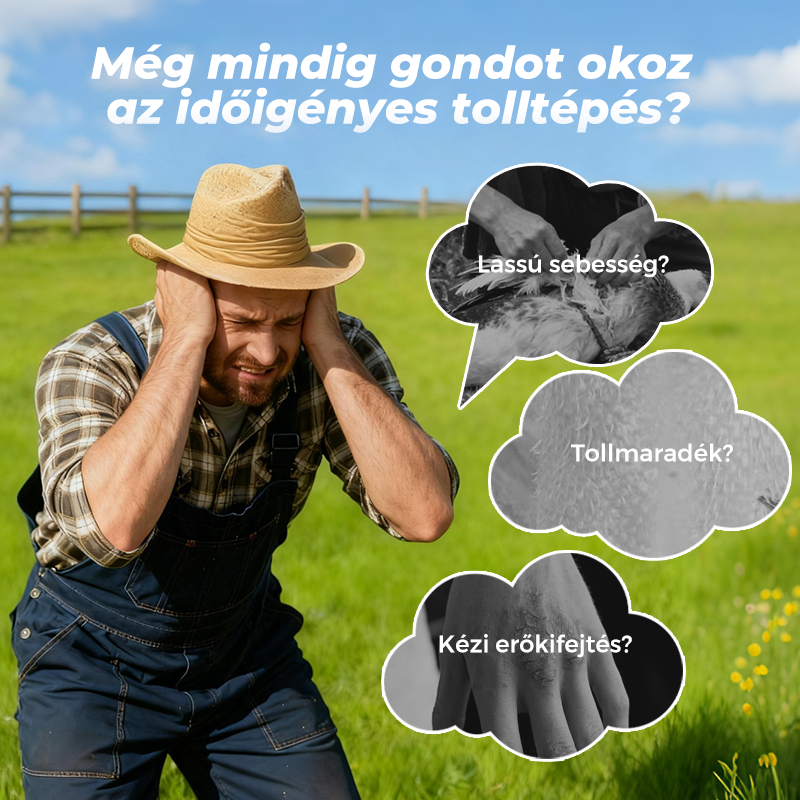 đ„đ Elektromos baromfi tolltĂ©pĆ gĂ©p â EgyszerƱ tolltĂ©pĂ©s, idĆ- Ă©s energiamegtakarĂtĂĄs! đšâđłđ