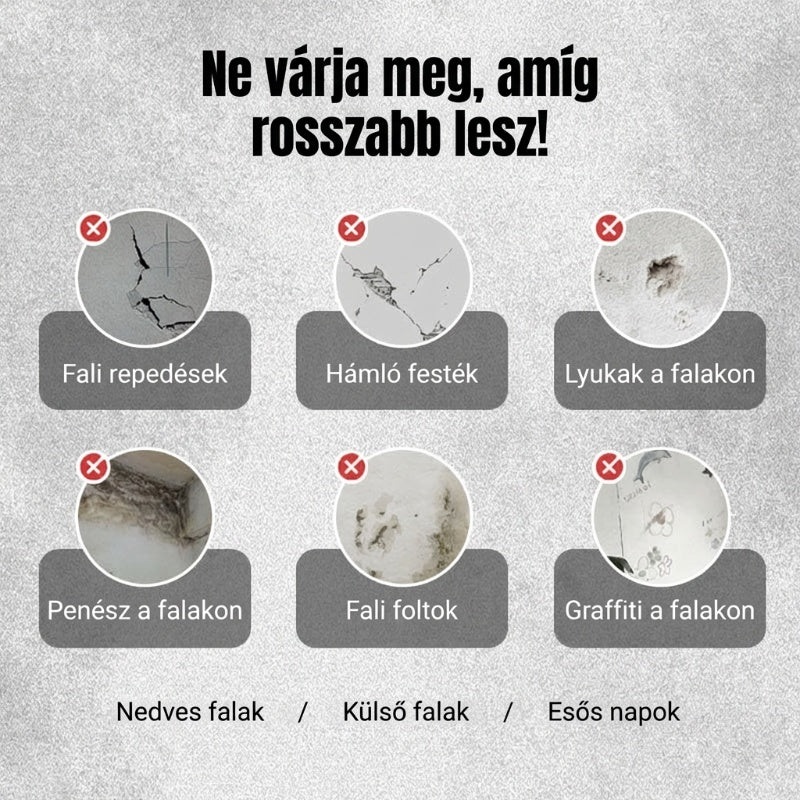 đĄVĂzĂĄllĂł Ă©s penĂ©szĂĄllĂł faljavĂtĂł pasztađż
