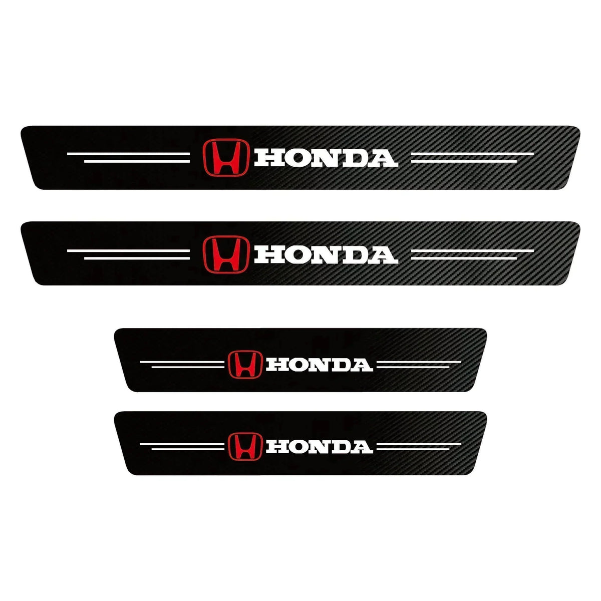 Karbonszálas küszöbvédő (8PCS)