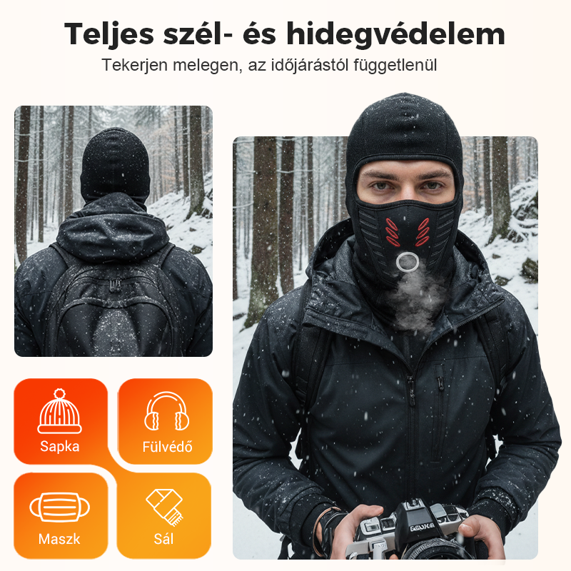 đ SzĂ©lĂĄllĂł sisak tĂ©li hasznĂĄlatra, unisex