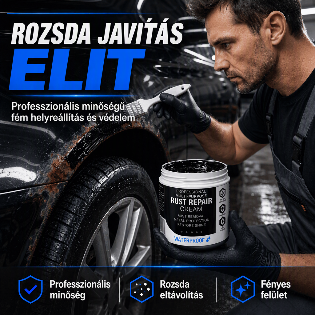 đ Rozsda javĂtĂł krĂ©m autĂłhoz Ă©s hĂĄztartĂĄsi fĂ©mhez â KönnyƱ felhasznĂĄlĂĄs, hatĂ©kony rozsda eltĂĄvolĂtĂĄs