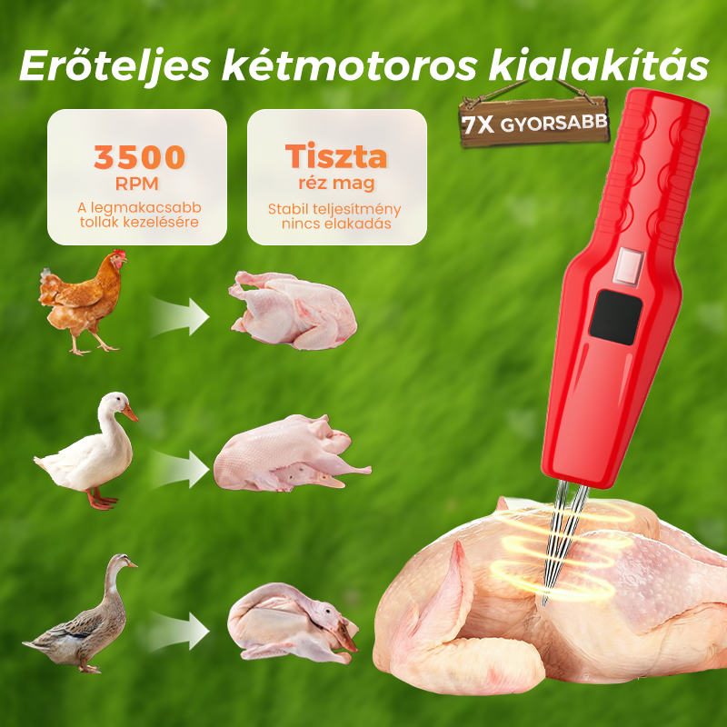 đ„đ Elektromos baromfi tolltĂ©pĆ gĂ©p â EgyszerƱ tolltĂ©pĂ©s, idĆ- Ă©s energiamegtakarĂtĂĄs! đšâđłđ