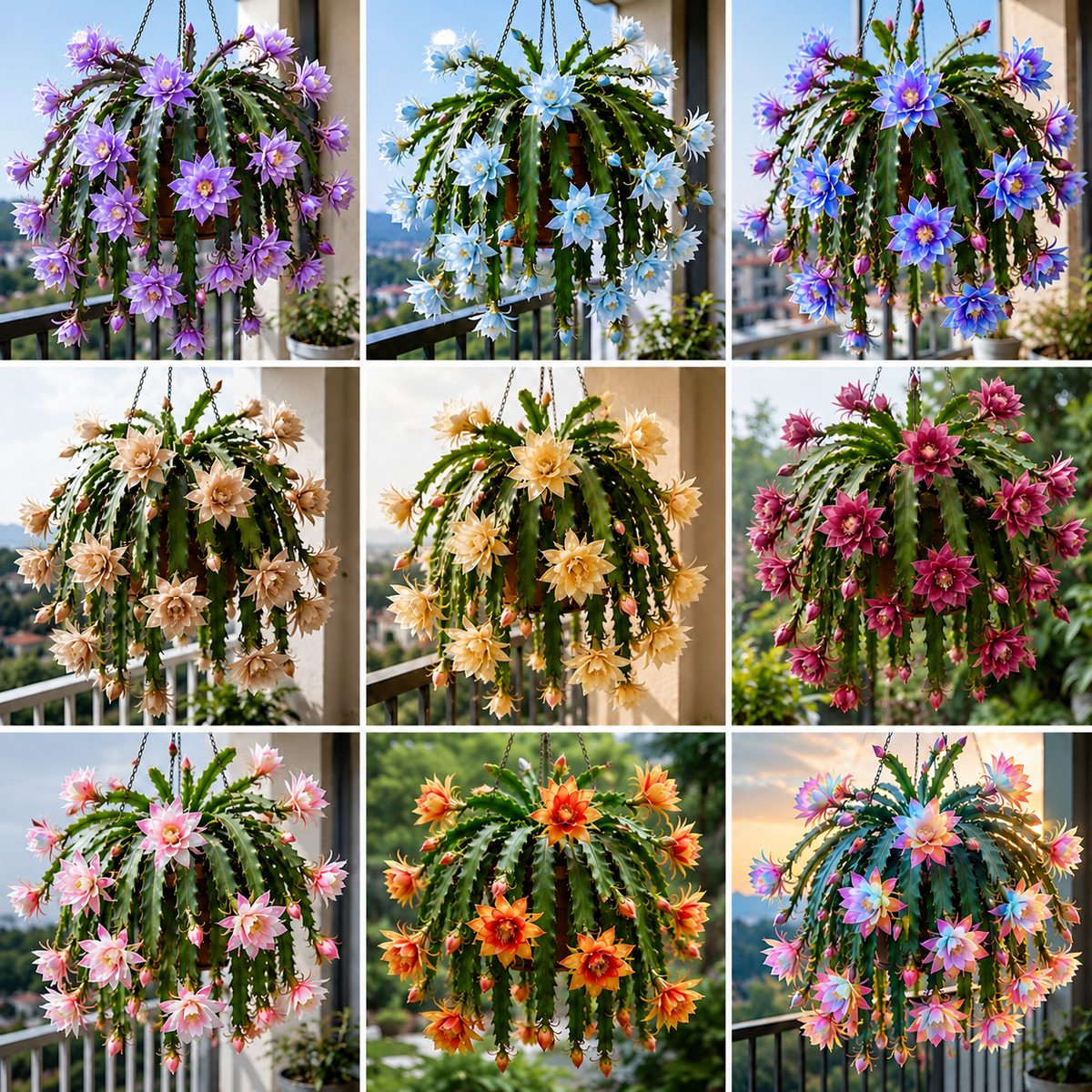 đ« Ritka Epiphyllum orchideakaktusz đž A ritka virĂĄg, amelyet mindenki megcsodĂĄl