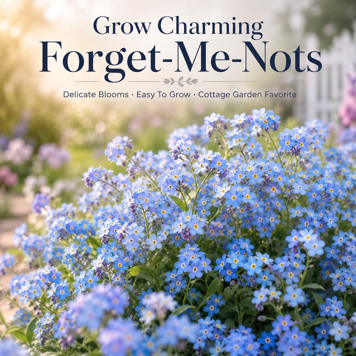 Blue Memory Nefelejcs magok – Minőségileg ellenőrzött Cottage Garden Blooms 🌿💙