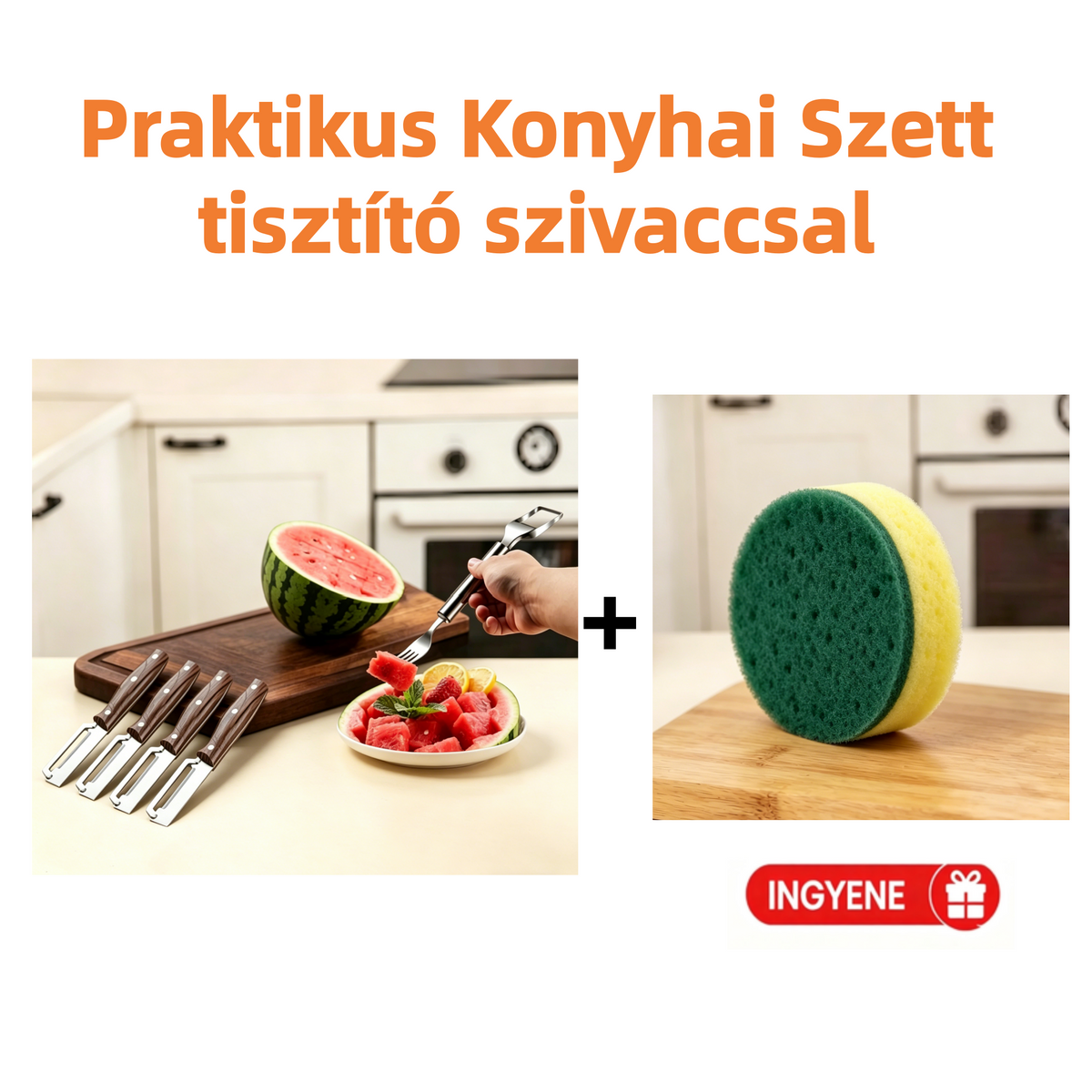 đ„1+1 ingyenđȘTöbbfunkciĂłs konyhai hĂĄmozĂł - rozsdamentes acĂ©l