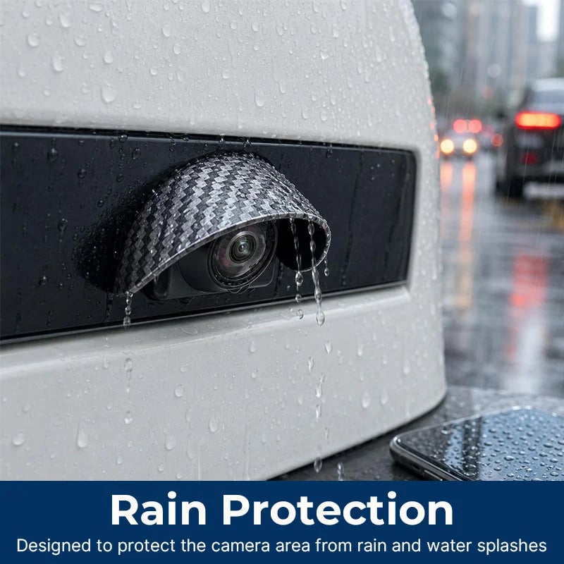 đ Waterproof Rear View Camera Rain Shield Cover