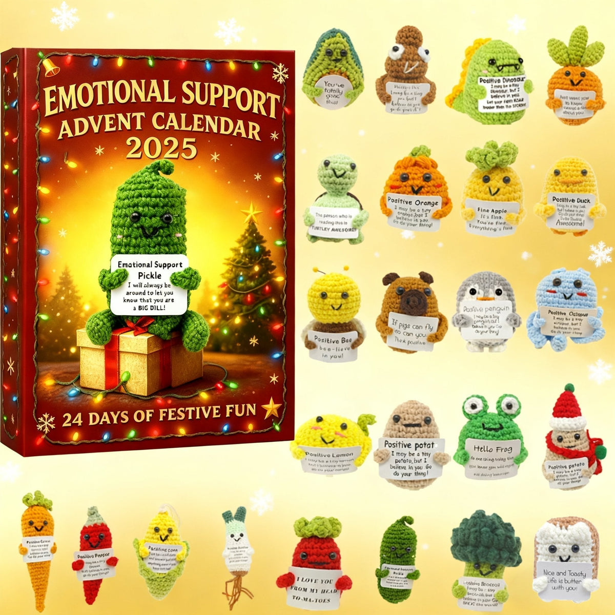 🎄Érzelmi Támogatás Adventi Naptár 2025