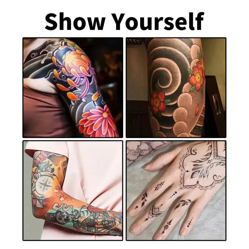 đđš10-Color Temporary Tattoo Markers Set