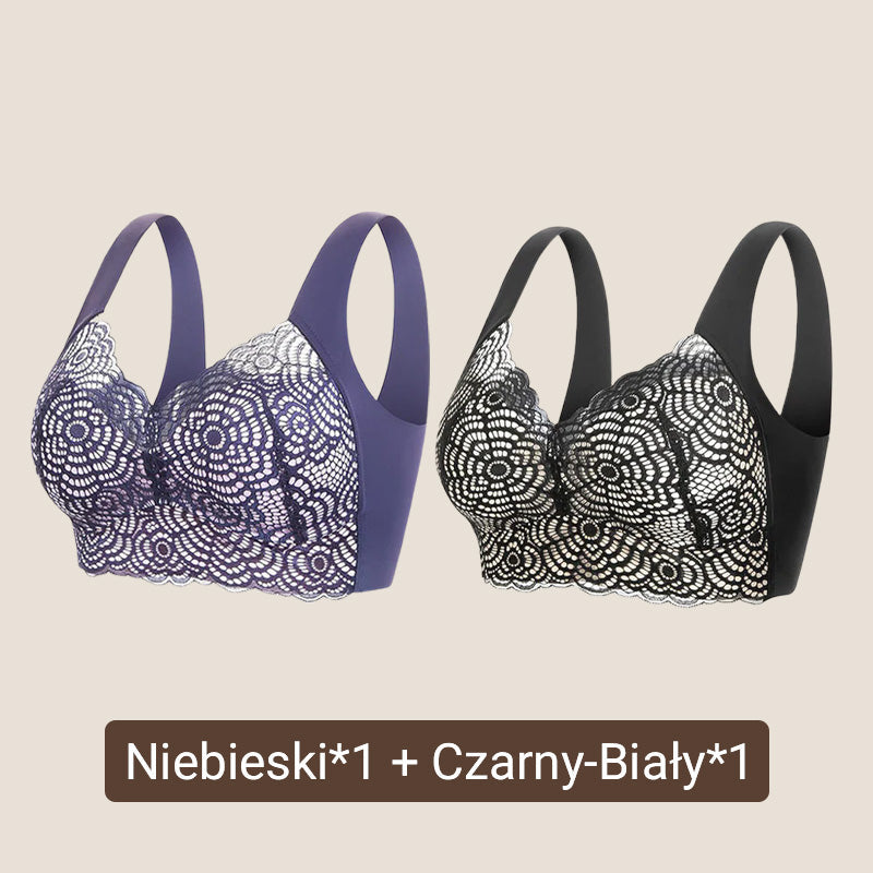 ✨Vásároljon 1 és kap 1 ingyen - 💟Crowned melltartók extra méretűek