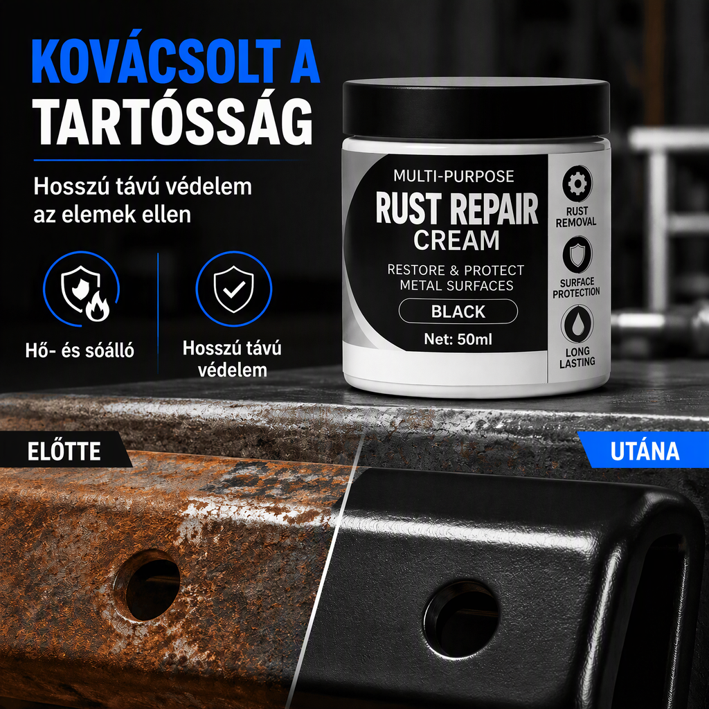 đ Rozsda javĂtĂł krĂ©m autĂłhoz Ă©s hĂĄztartĂĄsi fĂ©mhez â KönnyƱ felhasznĂĄlĂĄs, hatĂ©kony rozsda eltĂĄvolĂtĂĄs