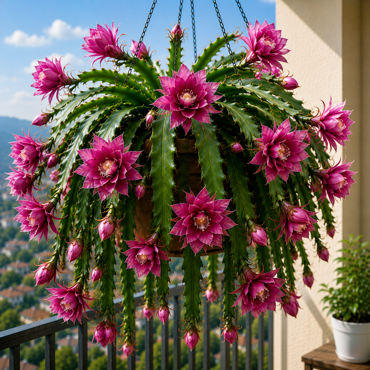đ« Ritka Epiphyllum orchideakaktusz đž A ritka virĂĄg, amelyet mindenki megcsodĂĄl