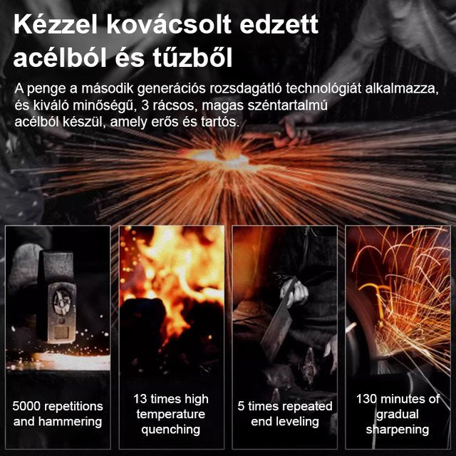 Egy vágás a csontból! Német éles kés könnyen eltávolítja a csontokat.