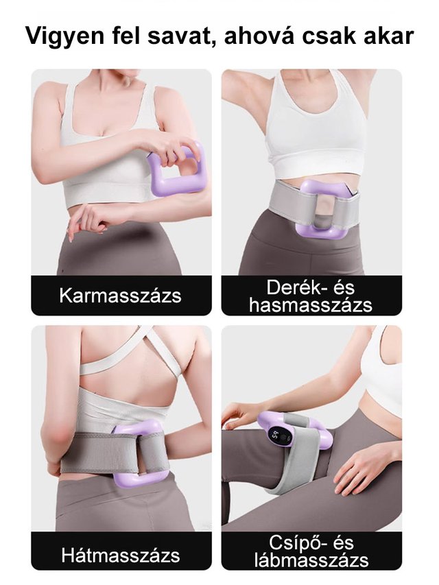 【Nem szükséges edzés Gyors zsírégetés】Rezgő fascia masszázsgyűrű