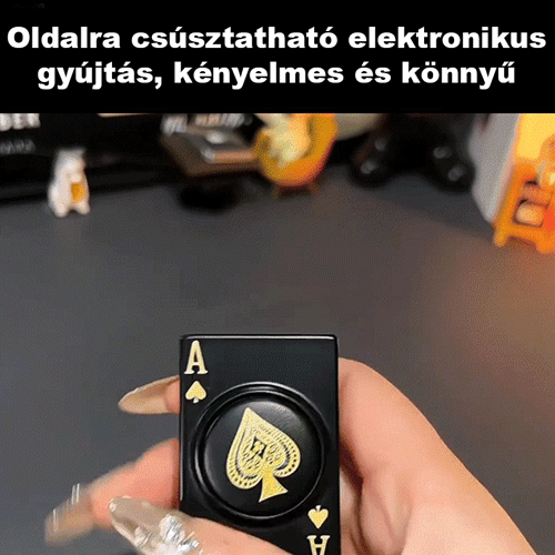 Póker kártya szél öngyújtó