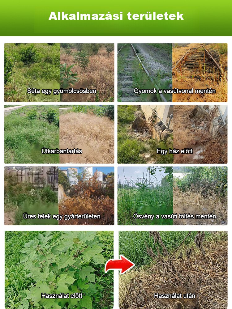 Öt-az-egyben hatóanyagú gyomirtó szer