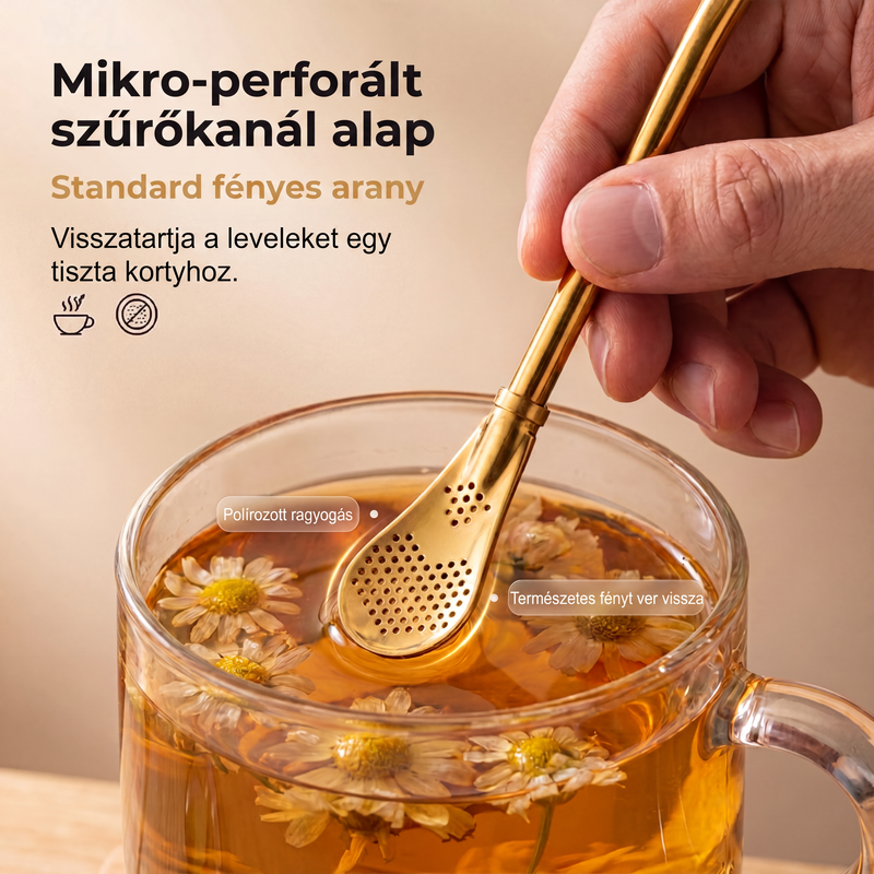 đ„ 2-in-1 teaszƱrĆ kanĂĄl szĂvĂłszĂĄllal â Kompakt, könnyen hasznĂĄlhatĂł đ„
