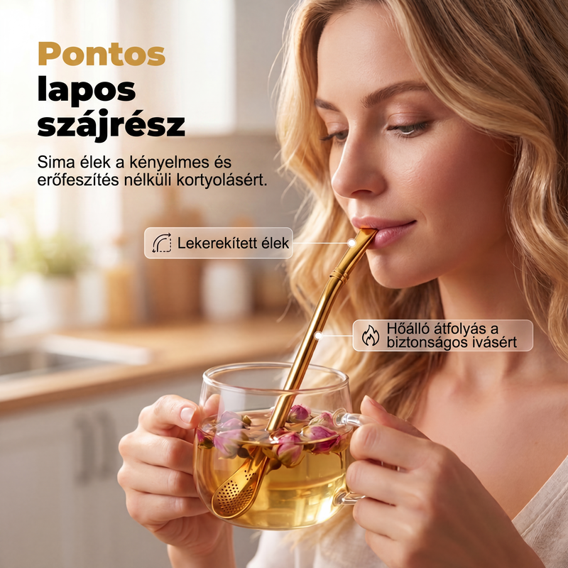 đ„ 2-in-1 teaszƱrĆ kanĂĄl szĂvĂłszĂĄllal â Kompakt, könnyen hasznĂĄlhatĂł đ„