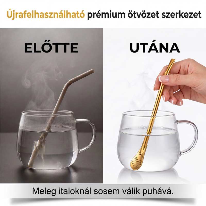 đ„ 2-in-1 teaszƱrĆ kanĂĄl szĂvĂłszĂĄllal â Kompakt, könnyen hasznĂĄlhatĂł đ„