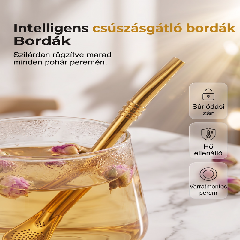 đ„ 2-in-1 teaszƱrĆ kanĂĄl szĂvĂłszĂĄllal â Kompakt, könnyen hasznĂĄlhatĂł đ„