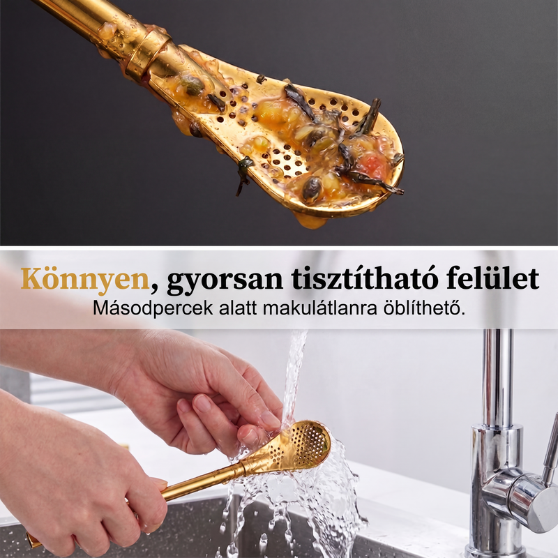 đ„ 2-in-1 teaszƱrĆ kanĂĄl szĂvĂłszĂĄllal â Kompakt, könnyen hasznĂĄlhatĂł đ„