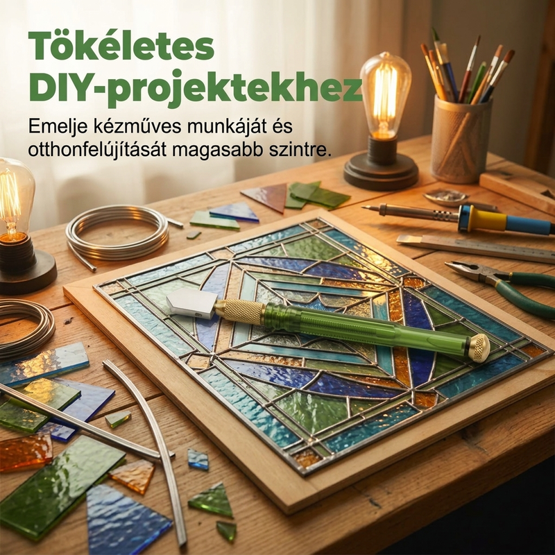đ ïžProfesszionĂĄlis gyĂ©mĂĄntvĂĄgĂł â edzett ötvözetbĆl kĂ©szĂŒlt görgĆkkel, amelyek precĂz vĂĄgĂĄst tesznek lehetĆvĂ© ĂŒvegen Ă©s csempĂ©n egyarĂĄnt.