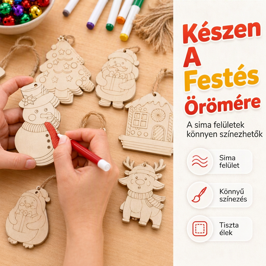 đ DIY karĂĄcsonyi fadĂszĂtĆ kĂ©szlet â Tollakkal Ă©s csengĆkkel, kreatĂv ĂŒnnepi dekorĂĄciĂł âš