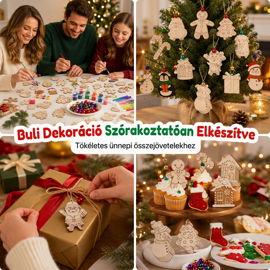 đ DIY karĂĄcsonyi fadĂszĂtĆ kĂ©szlet â Tollakkal Ă©s csengĆkkel, kreatĂv ĂŒnnepi dekorĂĄciĂł âš