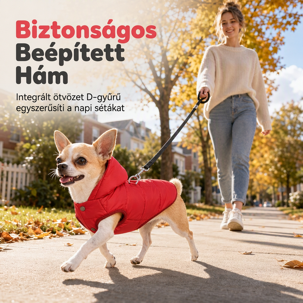 đŸ âš Kapucnis kutyakabĂĄt â bĂ©lĂ©ses gyapjĂșval, szĂ©lĂĄllĂł đ§„