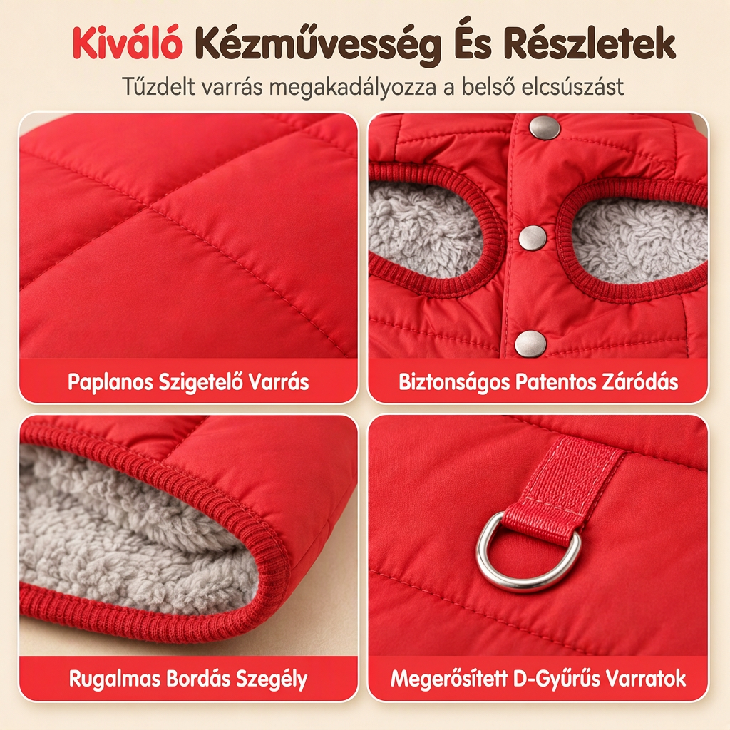 đŸ âš Kapucnis kutyakabĂĄt â bĂ©lĂ©ses gyapjĂșval, szĂ©lĂĄllĂł đ§„