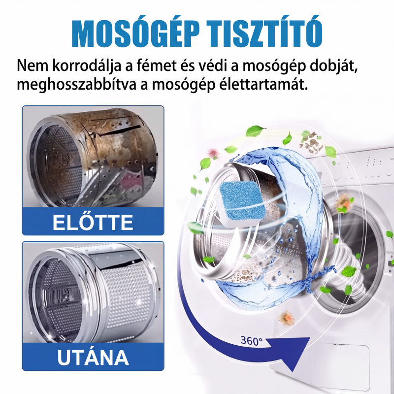 đ„ MosĂłgĂ©p tisztĂtĂł tabletta â âš MĂ©lyrehatĂł, fertĆtlenĂtĆ mosĂĄs Ă©s zökkenĆmentes, friss otthoni környezet đĄïžđ