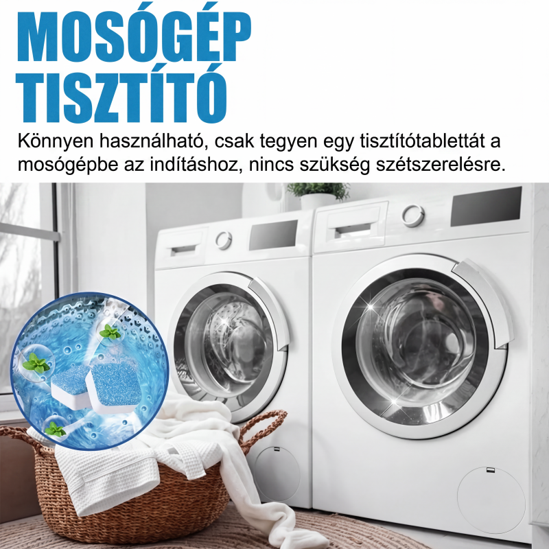đ„ MosĂłgĂ©p tisztĂtĂł tabletta â âš MĂ©lyrehatĂł, fertĆtlenĂtĆ mosĂĄs Ă©s zökkenĆmentes, friss otthoni környezet đĄïžđ