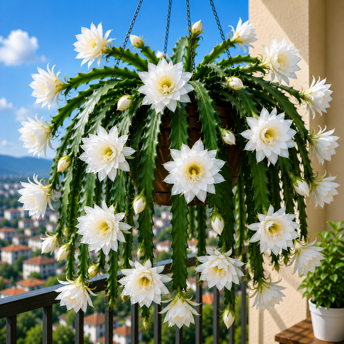 đ« Ritka Epiphyllum orchideakaktusz đž A ritka virĂĄg, amelyet mindenki megcsodĂĄl