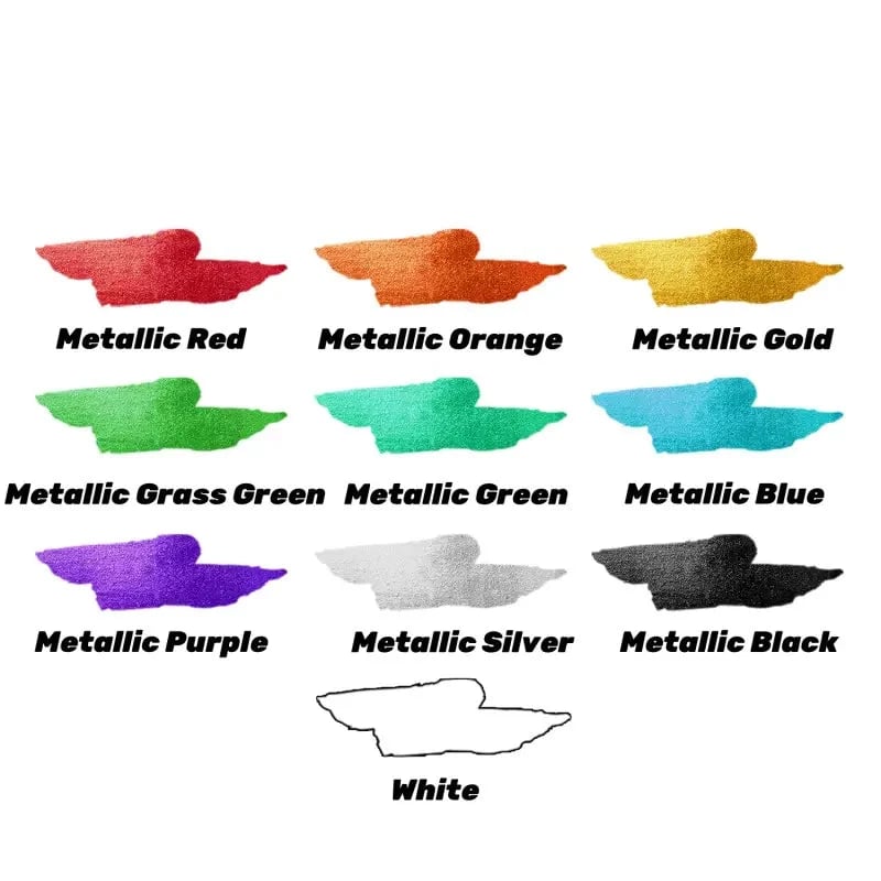 đđš10-Color Temporary Tattoo Markers Set