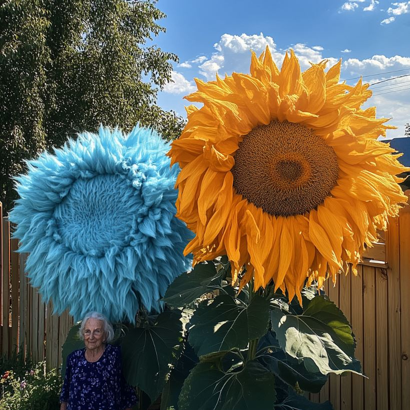 🌻 Imádnivaló óriás plüssmackó napraforgó 🔆