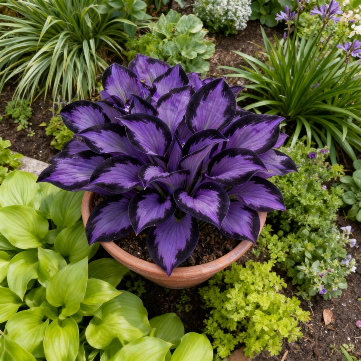 đđ LimitĂĄlt kiadĂĄsĂș Purple Heart hosta â mĂ©ly, fejedelmi lombozat, csak nĂĄlunk!âšđż
