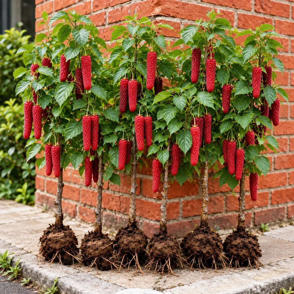 đł Giant Red & Black Mulberry Tree Saplings â Grow Sweet Berries at Home đż