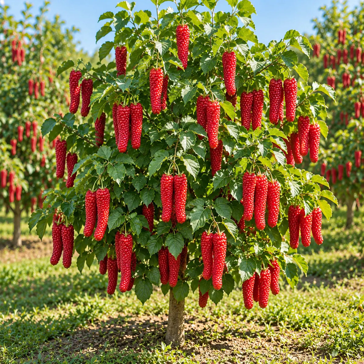 đł Giant Red & Black Mulberry Tree Saplings â Grow Sweet Berries at Home đż
